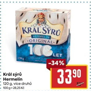 Sýr Hermelín Král sýrů