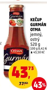 Kečup Gurmán Otma