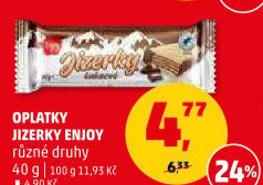Oplatky Jizerky Enjoy