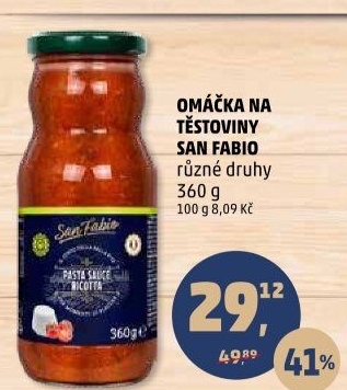 Rajčatová omáčka San Fabio