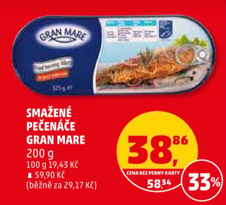 Smažené pečenáče v marinádě Gran Mare
