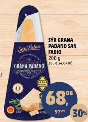 Sýr Grana Padano San Fabio