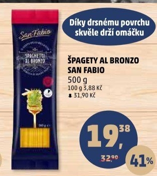 Těstoviny San Fabio