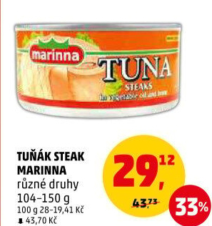 Tuňák steak Marina