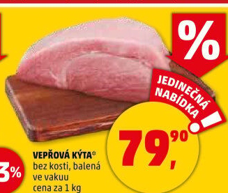 Vepřová kýta bez kosti