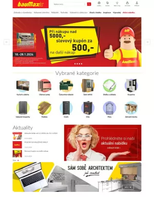 akční leták bauMax 24.1.2024-30.1.2024