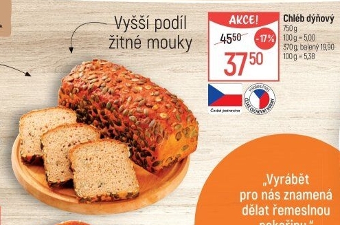 Chléb dýňový