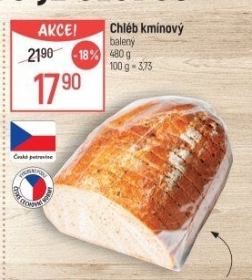 Chléb kmínový
