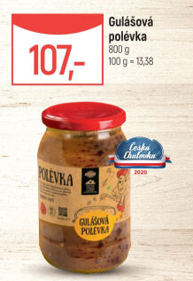 Gulášová polévka Globus