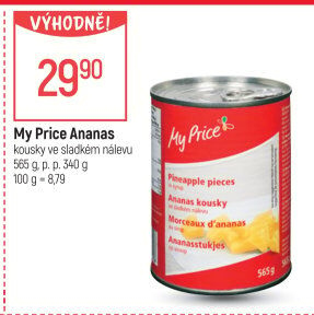 Kompot ananas My Price
