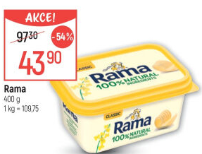 Margarín Classic Rama