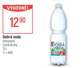 Ochucená voda Dobrá voda