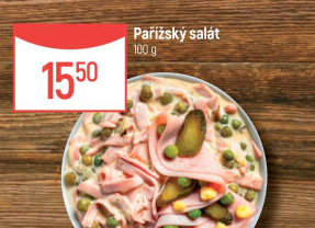 Pařížský salát Globus