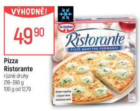 Pizza mražená Ristorante Dr. Oetker