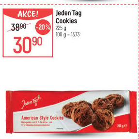 Sušenky Cookies Jeden Tag