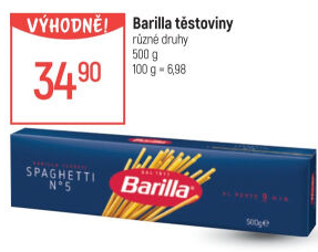 Těstoviny Barilla