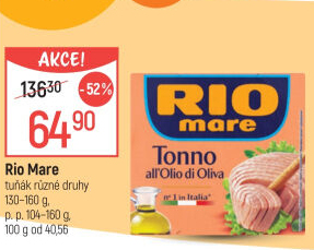 Tuňák v oleji Rio Mare