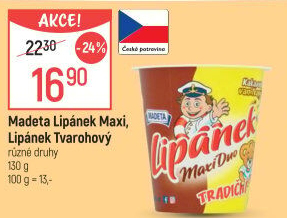 Dezert Lipánek Madeta