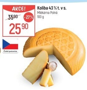 Sýr Koliba Mlékárna Polná