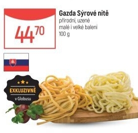 Sýrové nitě Gazda