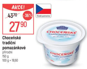 Tradiční pomazánkové Choceňské