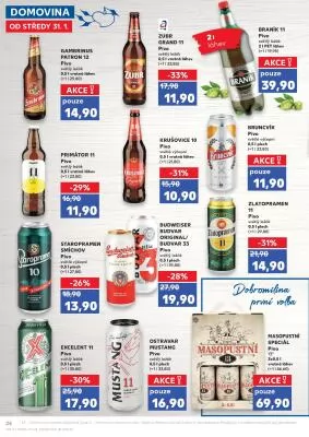 akční leták Kaufland 31.1.2024-6.2.2024