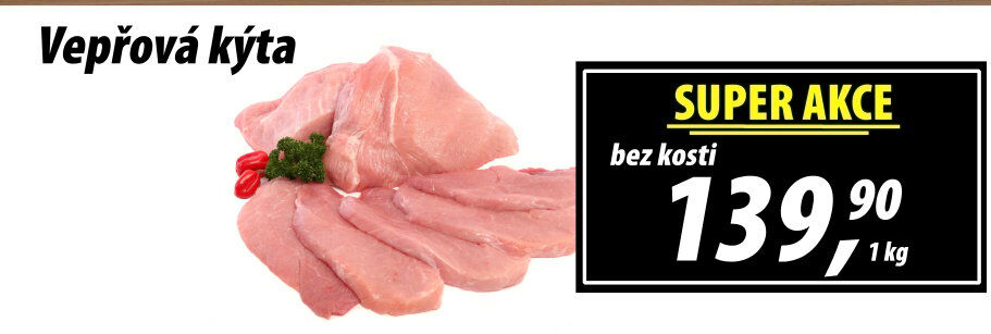 Vepřová kýta bez kosti