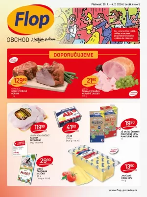 akční leták FLOP 29.1.2024-4.2.2024