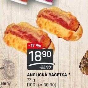 Anglická bageta