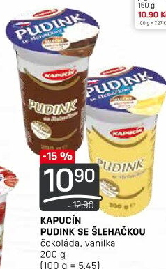 Dezert pudink Kapucín