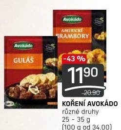 Koření Avokádo