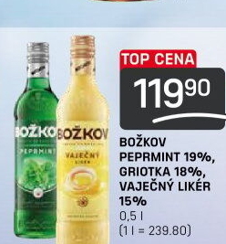 Likér Peprmint Božkov