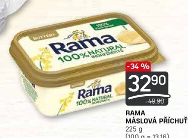 Margarín máslová příchuť Rama