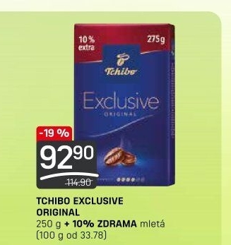 Mletá káva Tchibo Exclusive
