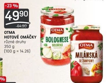 Omáčky Otma