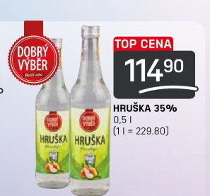 Pálenka Hruška Dobrý Výběr