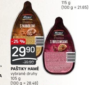 Paštiky Hamé