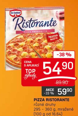 Pizza mražená Ristorante Dr. Oetker