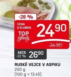 Ruské vejce v aspiku