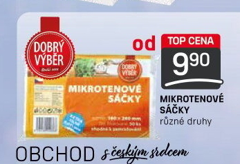 Sáčky mikrotenové Dobrý Výběr