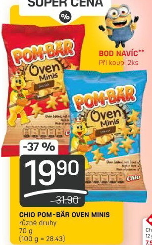SnackOven Minis PomBär Chio