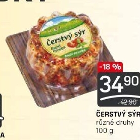 Sýr čerstvý v koření Kromilk