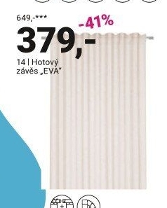 HOTOVÝ ZÁVĚS „EVA“