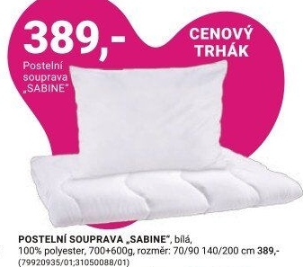 POSTELNÍ SOUPRAVA „SABINE“