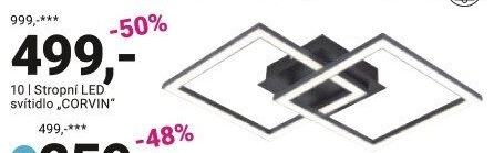STROPNÍ LED SVÍTIDLO „CORVIN“
