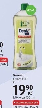 Čistič octový Denkmit