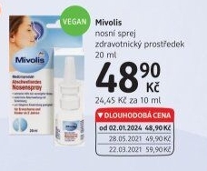 Nosní sprej Mivolis