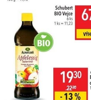 Jablečný ocet bio Alnatura