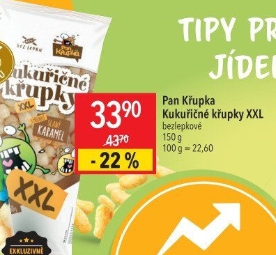 Kukuřičné křupky bez lepku Rej