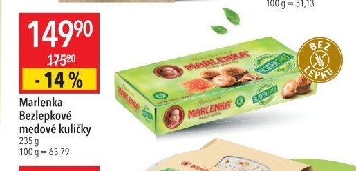 Kuličky bez lepku Marlenka